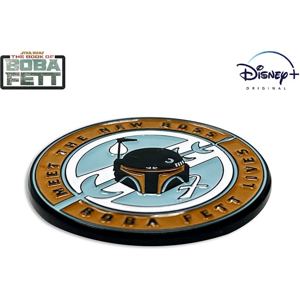 TBOBF Helmet Keychain and Meet the New Boss Pin Combo Set 4