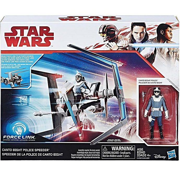 New The Last Jedi Canto Bight Police Speeder and Canto Bight Police Figure Set available now!