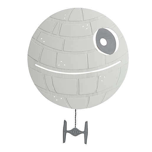 SW Death Star Wall Décor LED Lamp 2