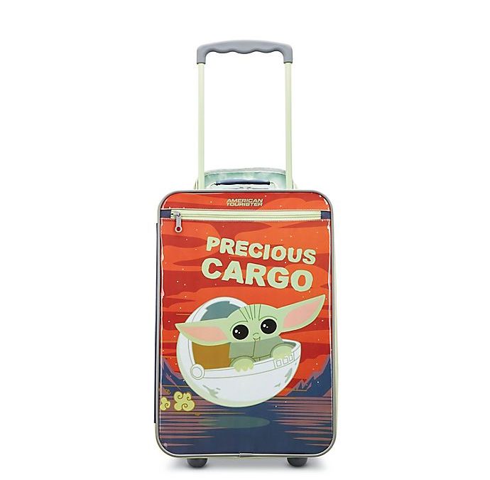 New The Mandalorian The Child (Grogu) 18-Inch Upright Luggage Suitcase available!