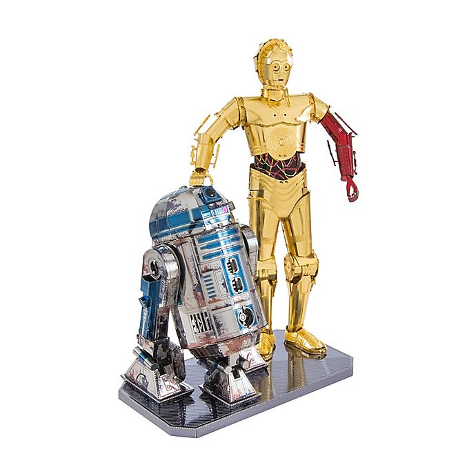 TFA C-3PO and R2-D2 3D Metal Model Kit 3