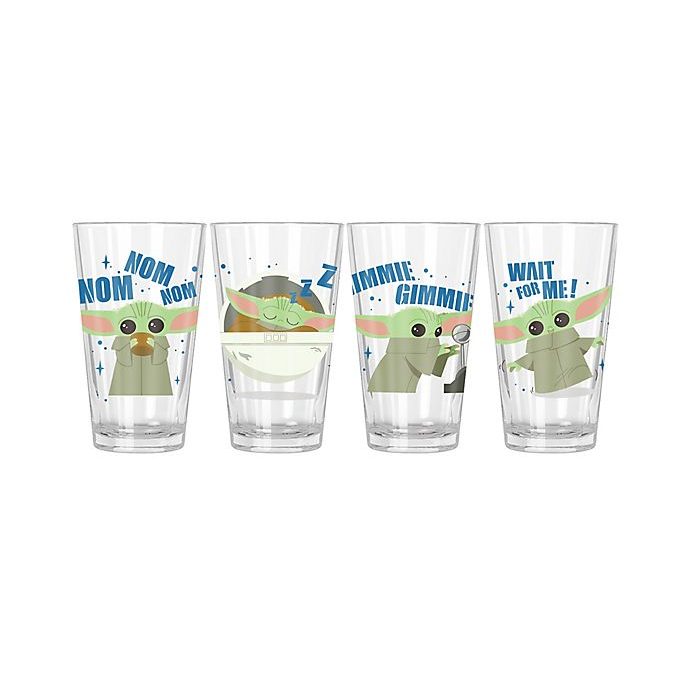 New The Mandalorian The Child (Gorgu) 16 oz. Pint Glasses 4-Pack Set available!