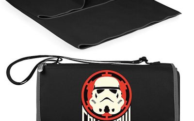 New Star Wars Imperial Stormtrooper Outdoor Black Picnic Blanket available now!
