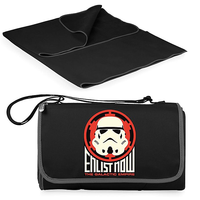 SW Imperial Stormtrooper Outdoor Black Picnic Blanket