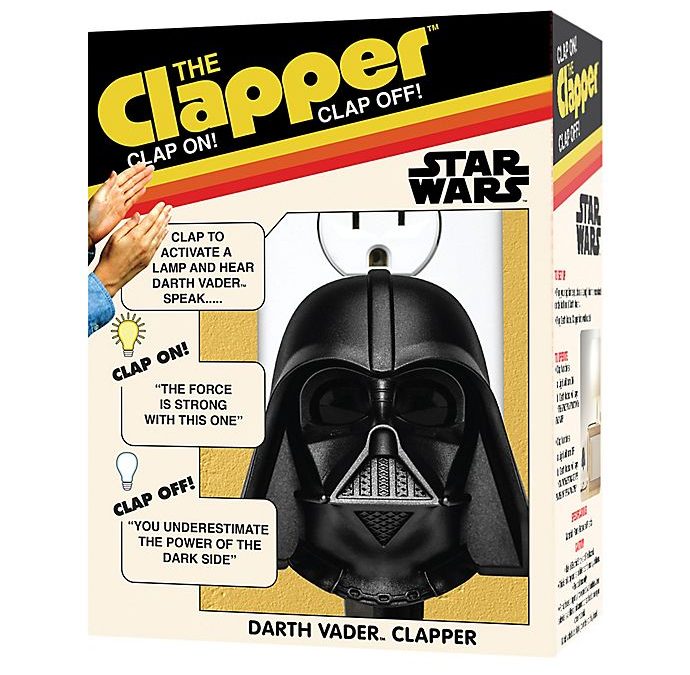 New Star Wars Darth Vader The Clapper Novelty Light available now!