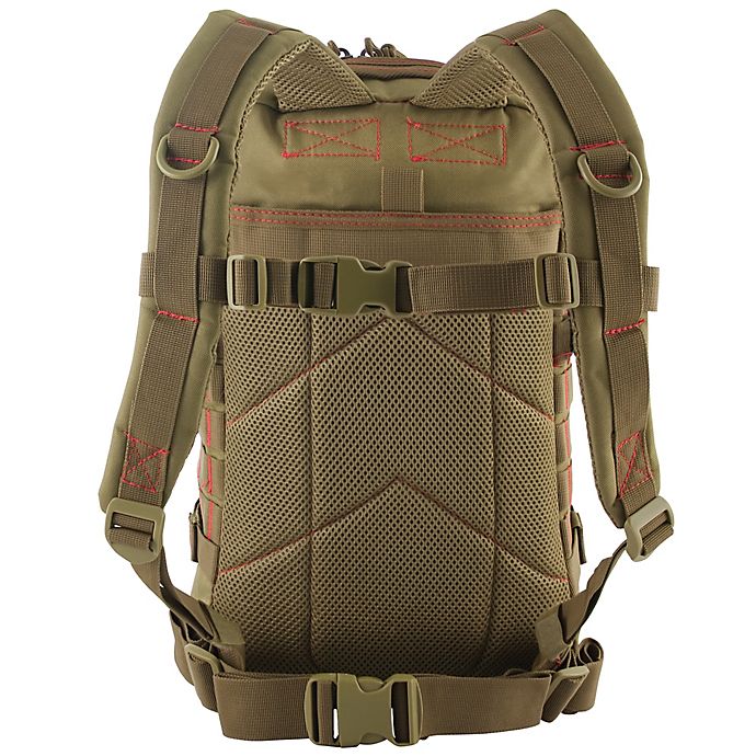 SW Rebel Assault Coyote and Red Backpack 3
