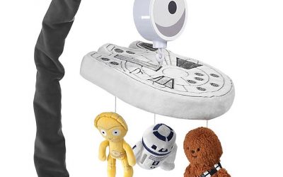 New Star Wars Millennium Falcon Musical Crib Mobile available now!