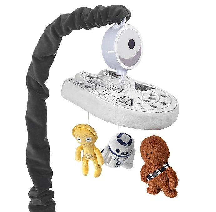 New Star Wars Millennium Falcon Musical Crib Mobile available now!