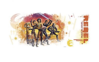 New Star Wars Rebels Watercolor Giant Wall Decal Set available now!