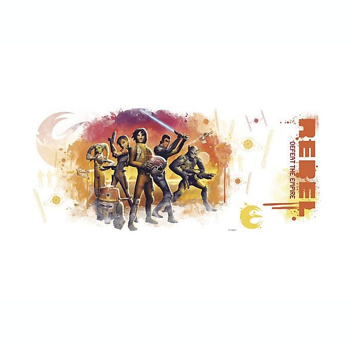 New Star Wars Rebels Watercolor Giant Wall Decal Set available now!