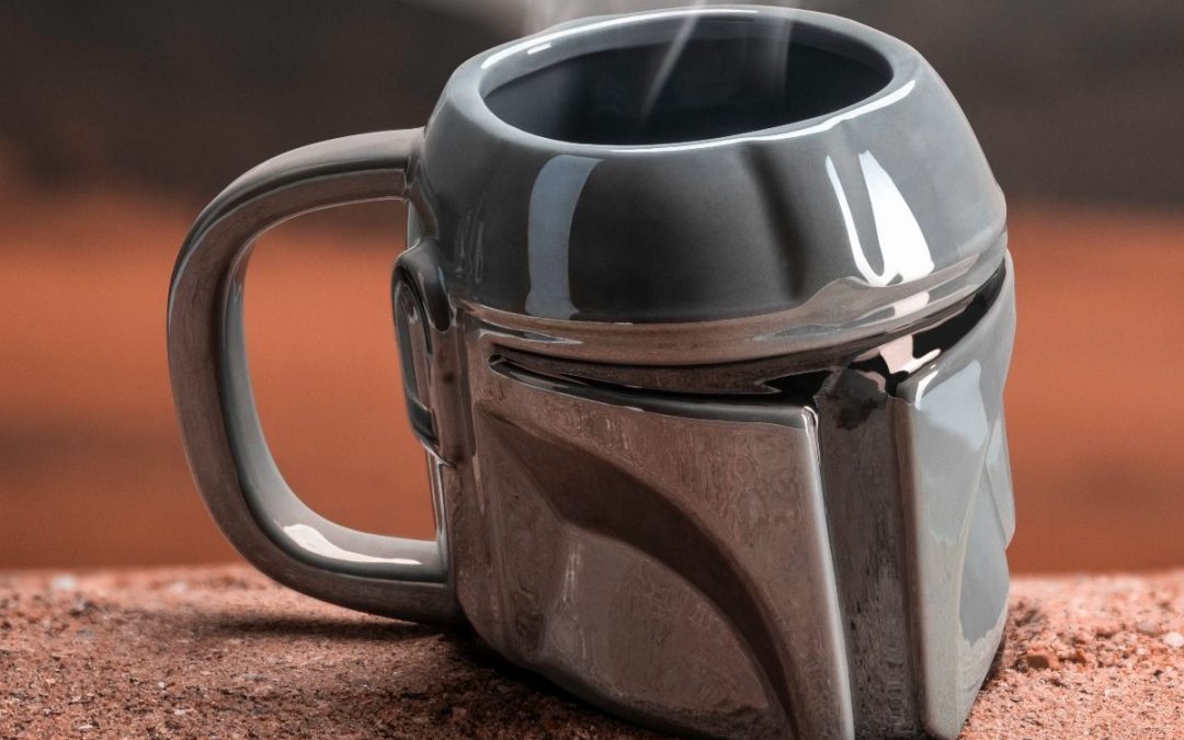 New The Mandalorian Mando's (Din Djarin's) Helmet Shaped Mug available now!