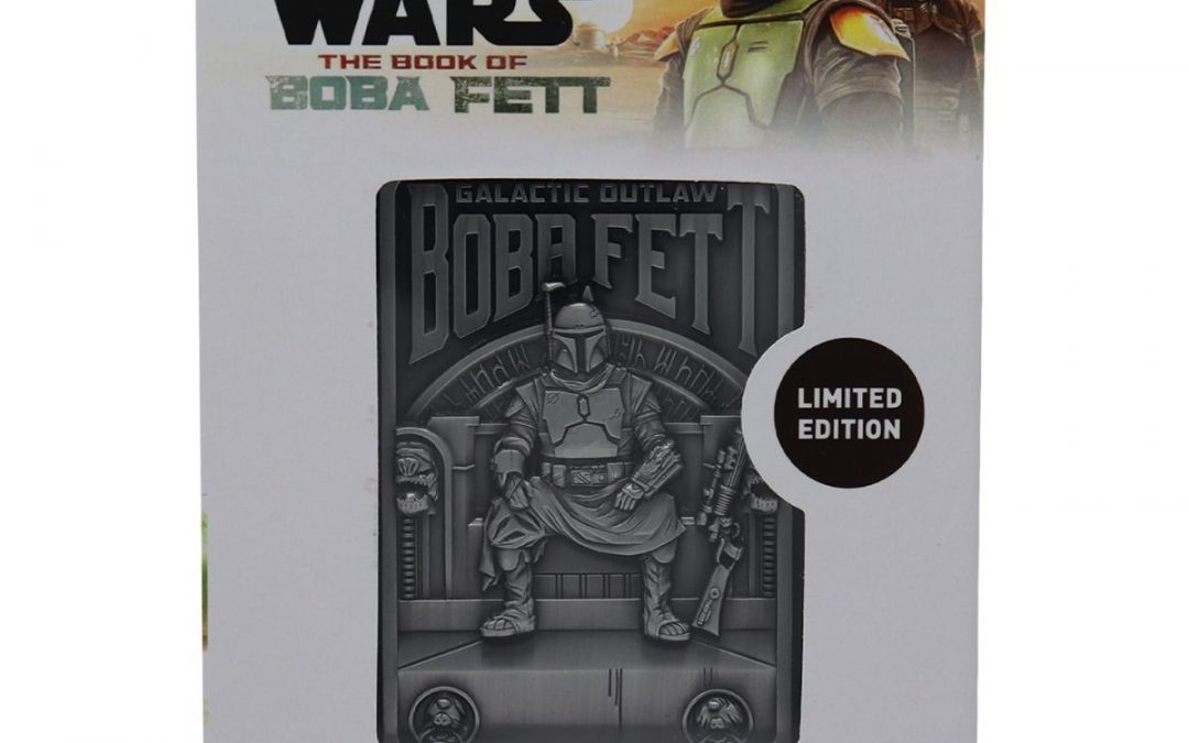 New The Book of Boba Fett Limited Edition Official Ingot available now!