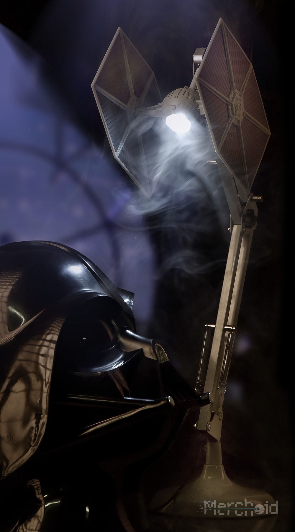 SW Imperial Tie Fighter Poseable Desk Lamp 3