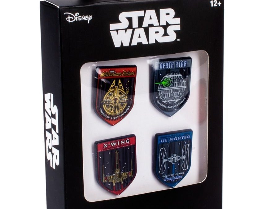 New Star Wars Official Vehicle 4 Pin Set available now!