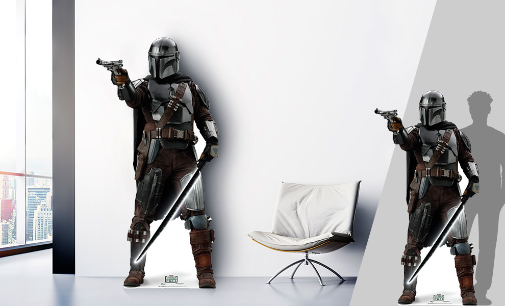 New The Mandalorian Mando (Din Djarin) Life-Size Cardboard Standee available for pre-order!