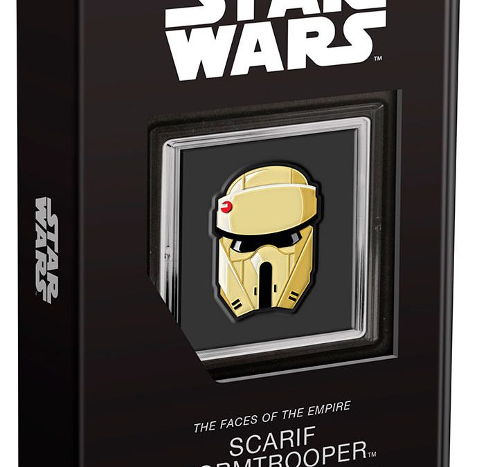 New Rogue One Imperial Scarif Stormtrooper 1 oz Silver Coin available now!