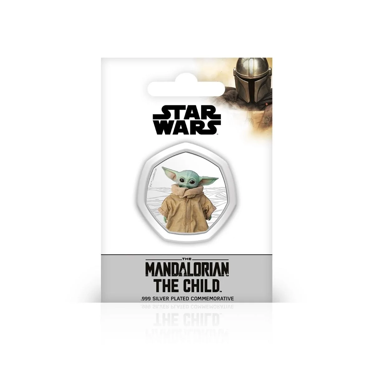 TM The Child (Grogu) Commemorative Limited Edition Silver Plated Coin 1