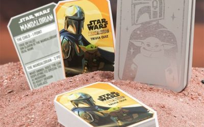 New The Mandalorian Trivia Quiz Card Game available now!