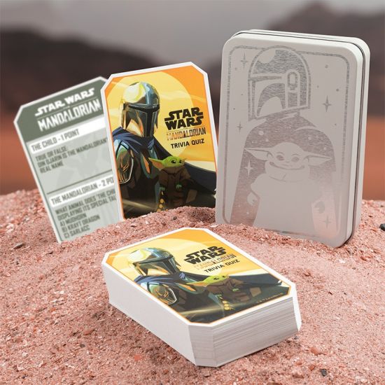 New The Mandalorian Trivia Quiz Card Game available now!