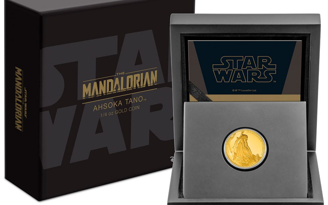 New The Mandalorian Ahsoka Tano ¼ oz Gold Coin available now!