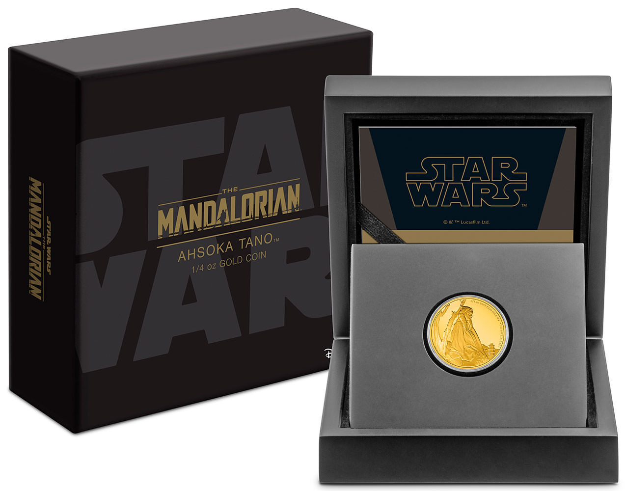 TM Ahsoka Tano ¼ oz Gold Coin 2