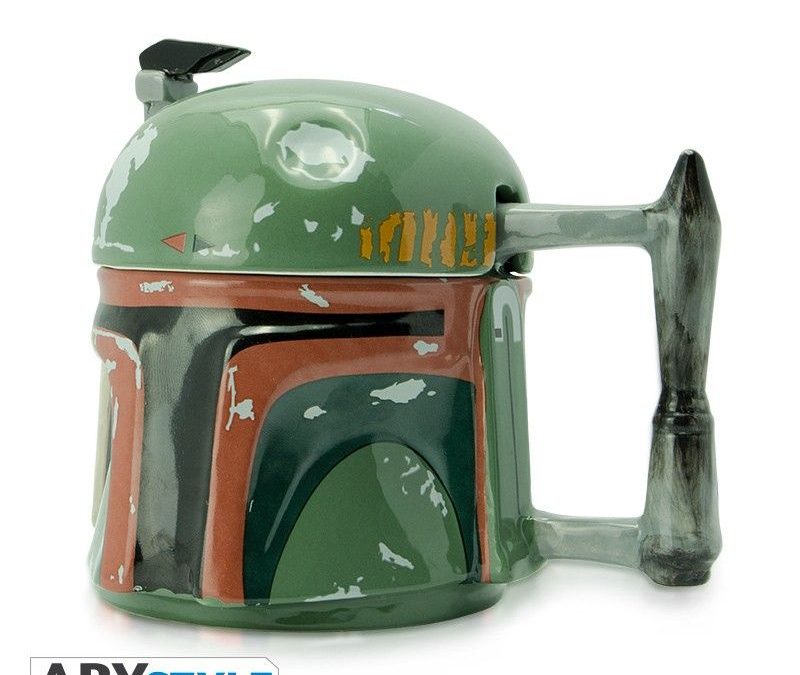 New The Book of Boba Fett Themed Boba Fett's Helmet 3D Mug available!