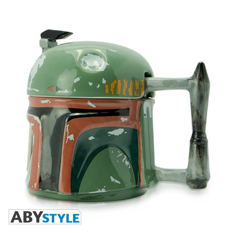 TBOBF Boba Fett's Helmet 3D Mug 1