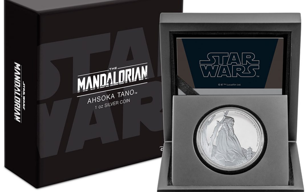 New The Mandalorian Ahsoka Tano 1oz Silver Coin available now!