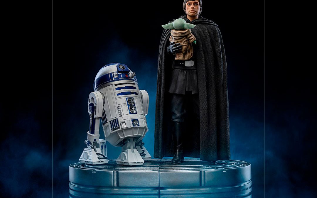 New The Mandalorian Luke Skywalker and Grogu 1:10 Scale Statue available for pre-order!