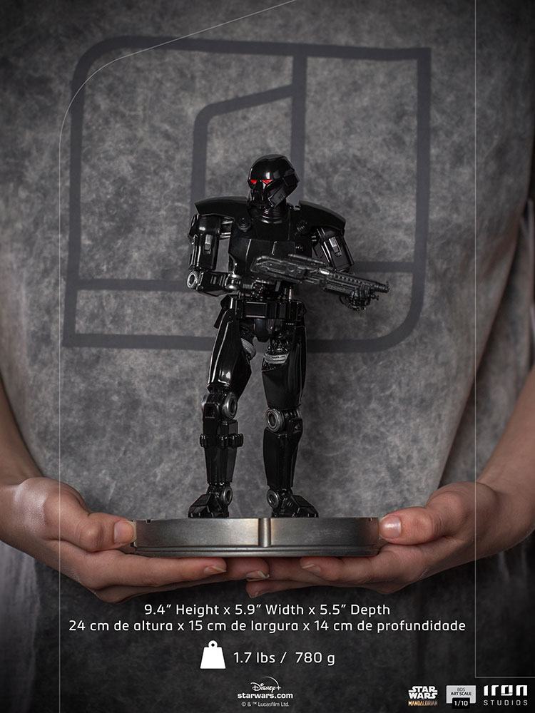 TM Imperial Dark Trooper 1:10 Scale Statue 5