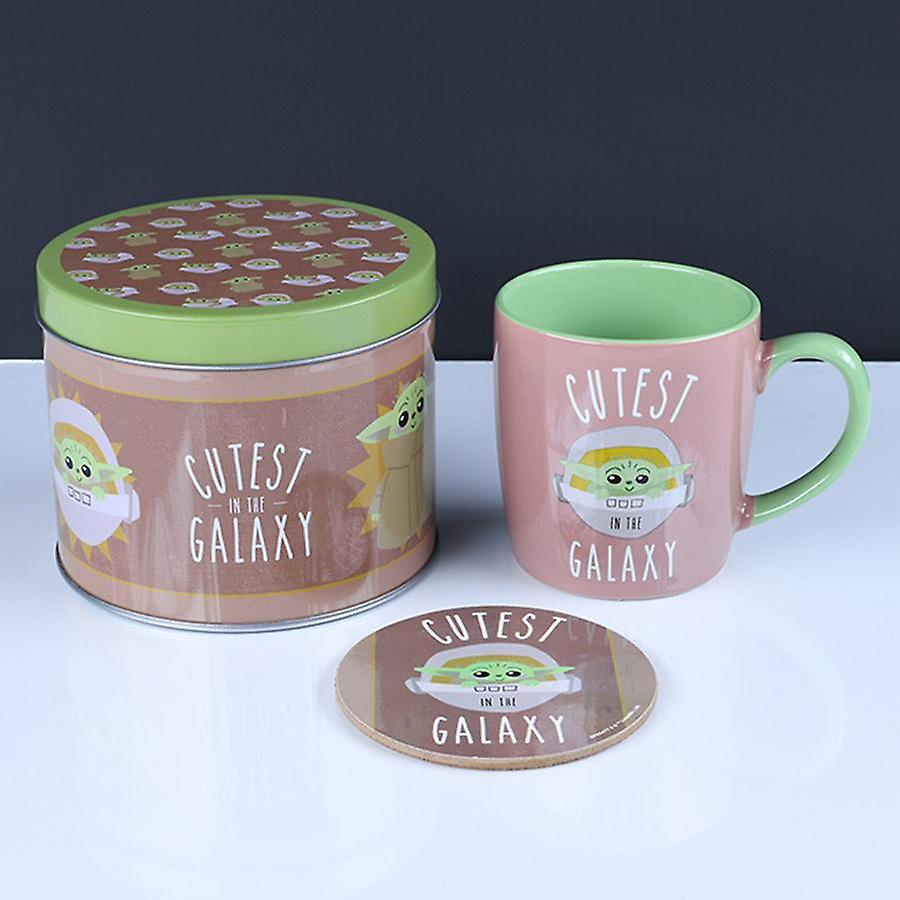 TM The Child (Grogu) Cutest In The Galaxy Mug Tin Set 1