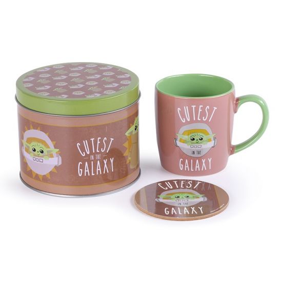 TM The Child (Grogu) Cutest In The Galaxy Mug Tin Set 2