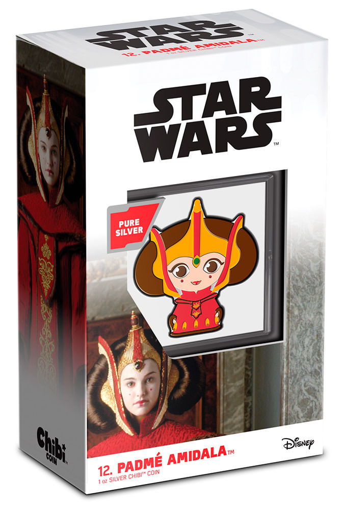 SW Padmé Amidala 1oz Silver Coin 2