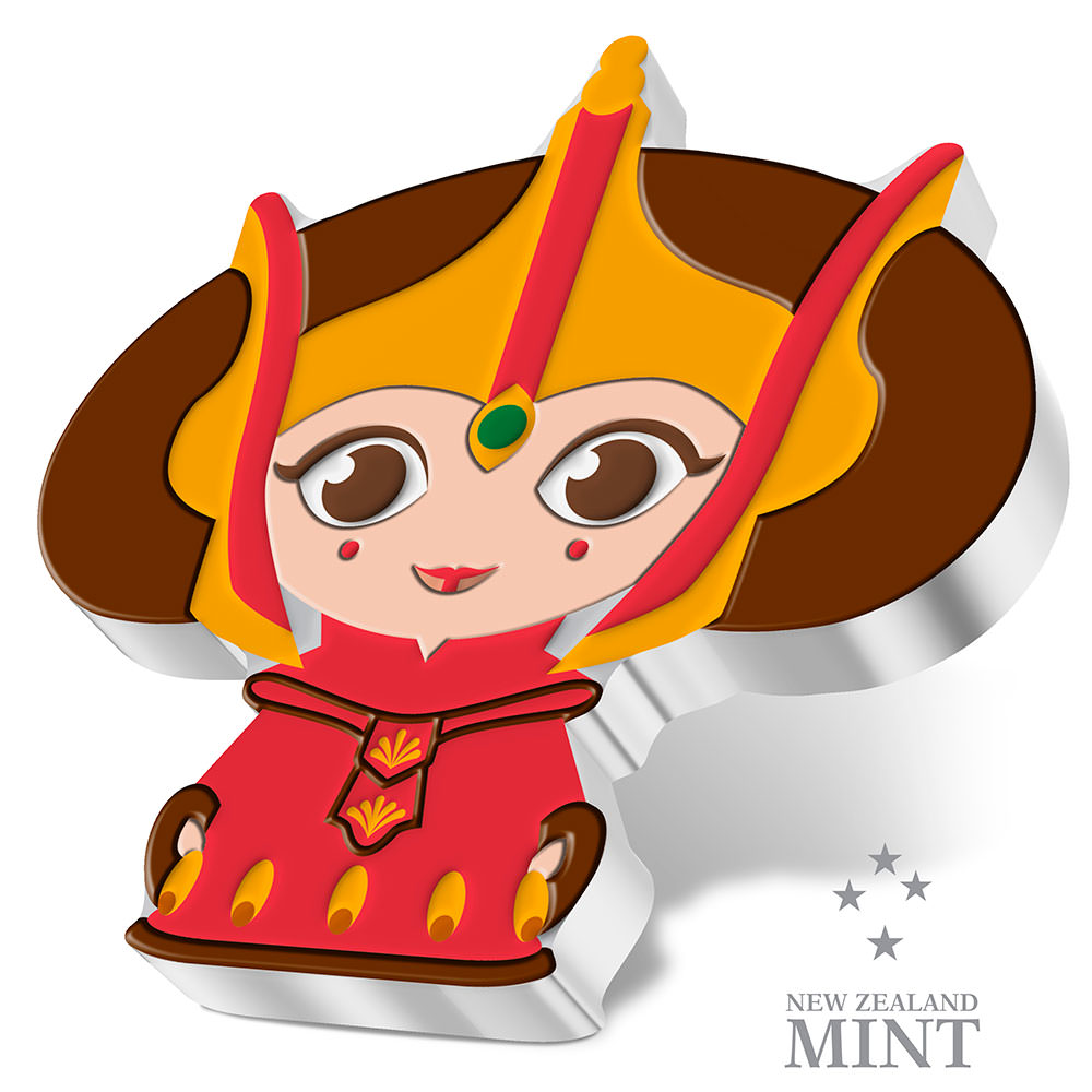 SW Padmé Amidala 1oz Silver Coin 3