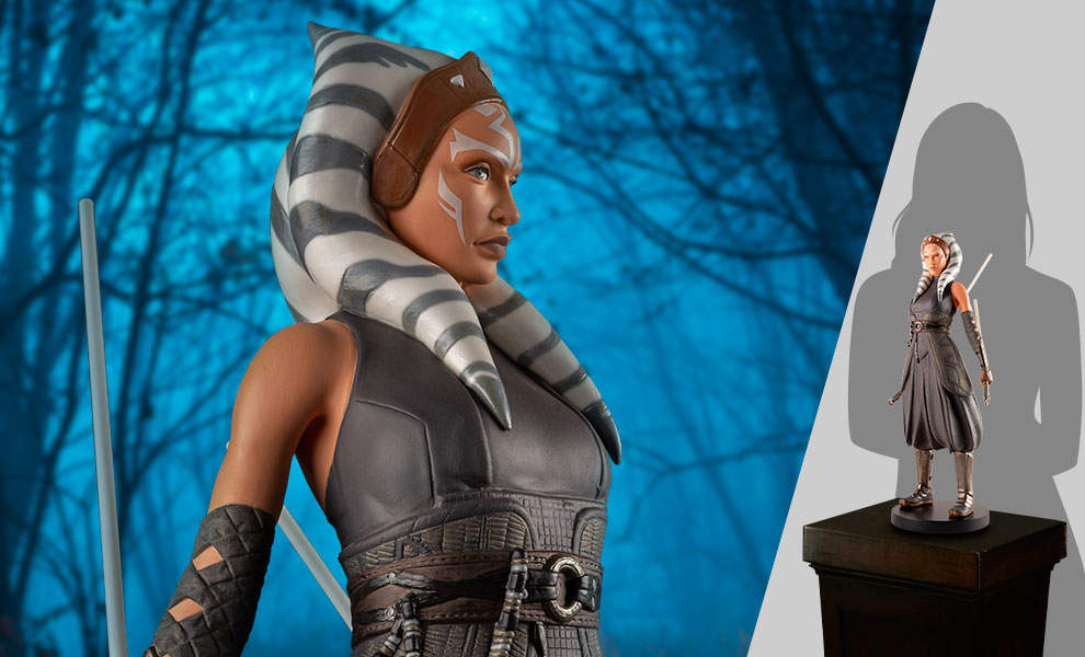 New The Mandalorian Ahsoka Tano Porcelain Statue available for pre-order!