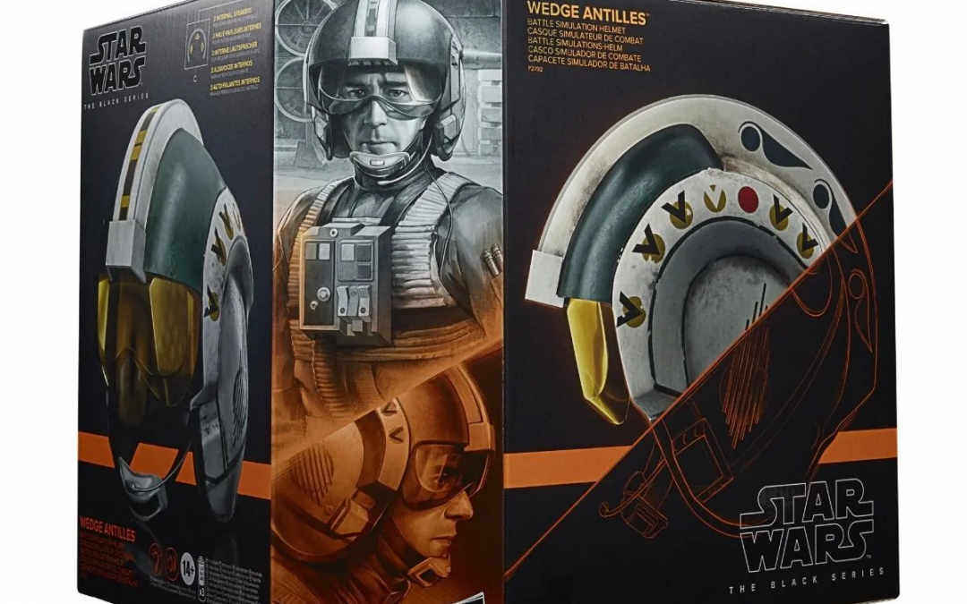 New Star Wars Wedge Antilles Battle Simulation Black Series Helmet available now!