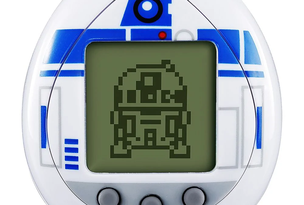 New Star Wars R2-D2 Tamagotchi White Version Mini Game available!