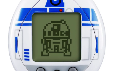 New Star Wars R2-D2 Tamagotchi White Version Mini Game available!
