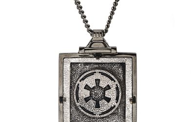New Star Wars Imperial Credit (Black Rhodium) Necklace available for pre-order!