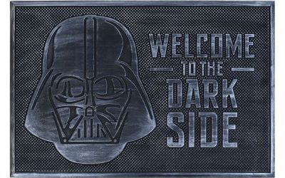 New Star Wars Welcome To The Dark Side Rubber Doormat available now!