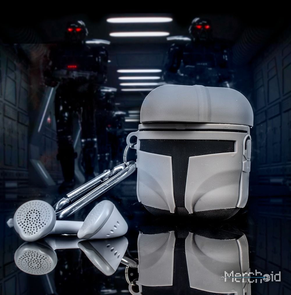 TM Mando's (Din Djarin's) Helmet AirPods Case 3
