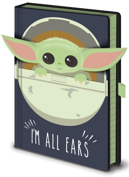 New The Mandalorian The Child (Grogu) I'm All Ears Notebook available now!