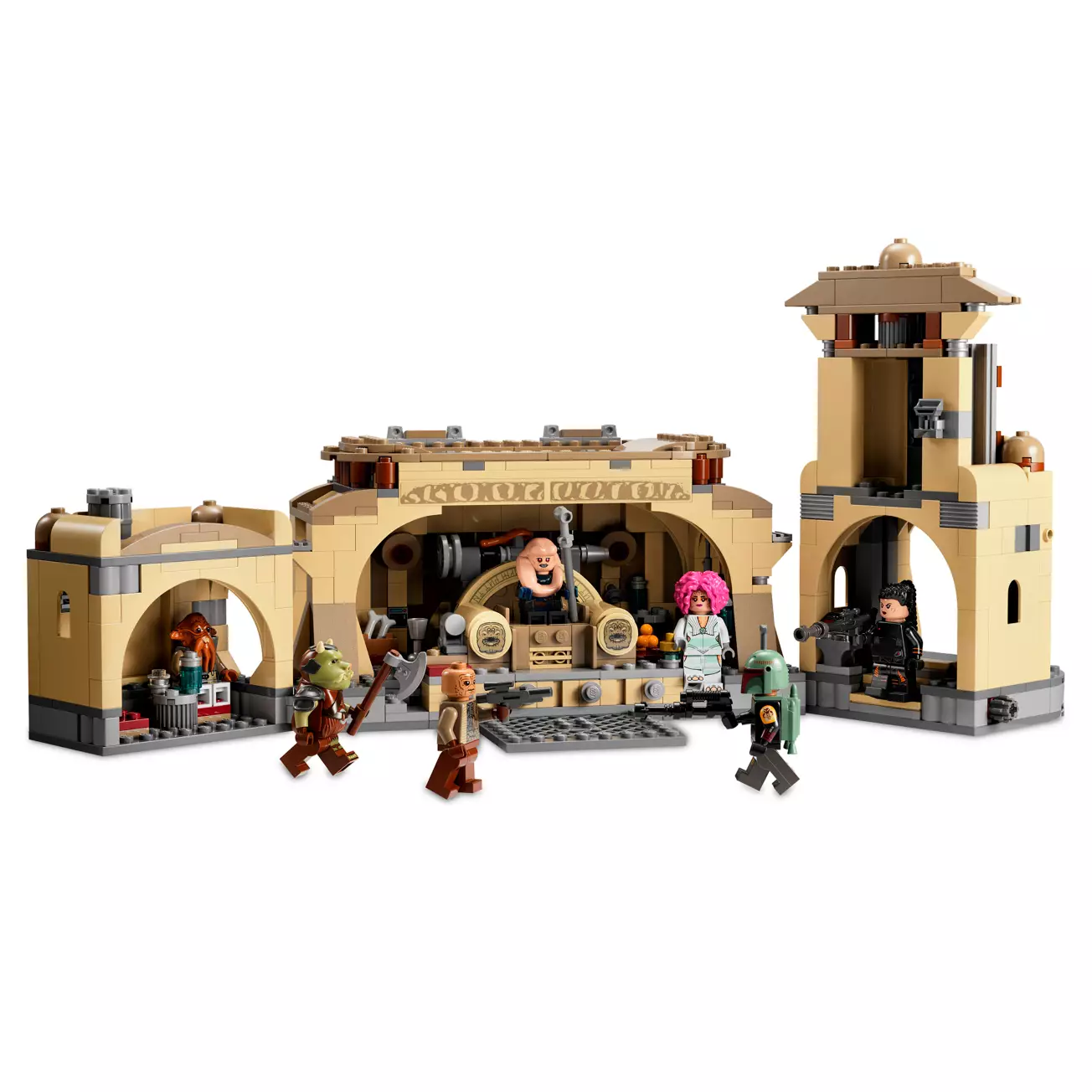 TBOBF Boba Fett's Throne Room Lego Set 3