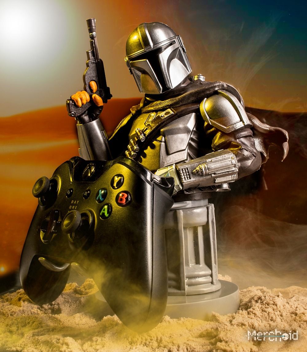 TM Mando (Din Djarin) 8" Cable Guy Phone and Controller Holder 5