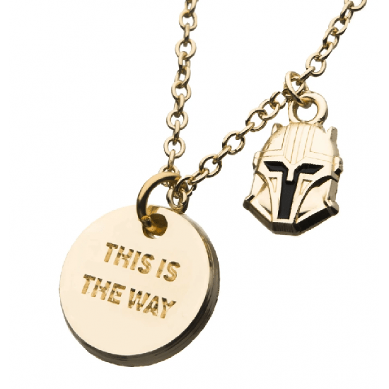 TM 'This Is The Way' Gold-Tone Pendant Necklace 2