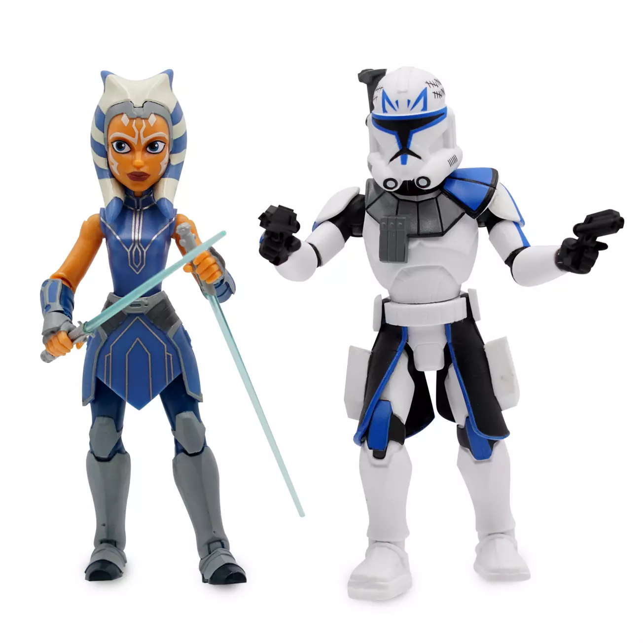 SWTCW Ahsoka Tano and Captain Rex Toybox Figure Set 2