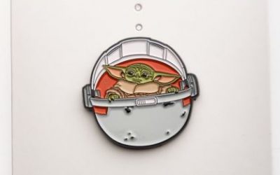 New The Mandalorian The Child (Grogu) In Pod Enamel Pin available now!