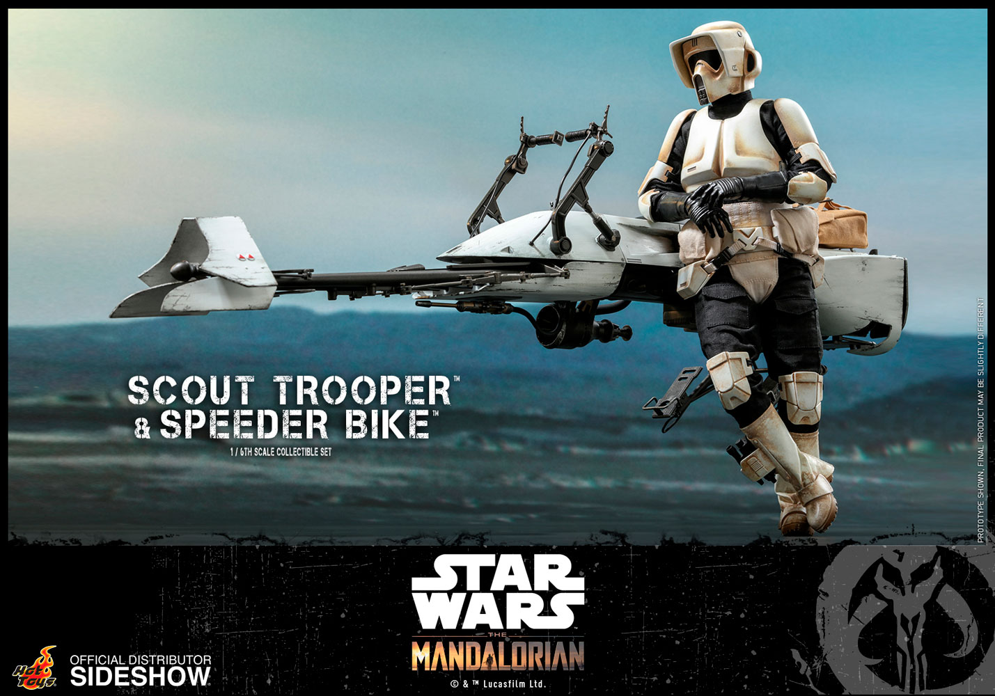 TM Scout Trooper and Speeder Bike Sixth Scale Figure Set 3