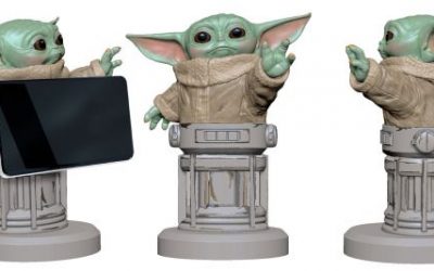 New The Mandalorian The Child (Grogu) 8 inch Cable Guy Phone and Controller Holder available!