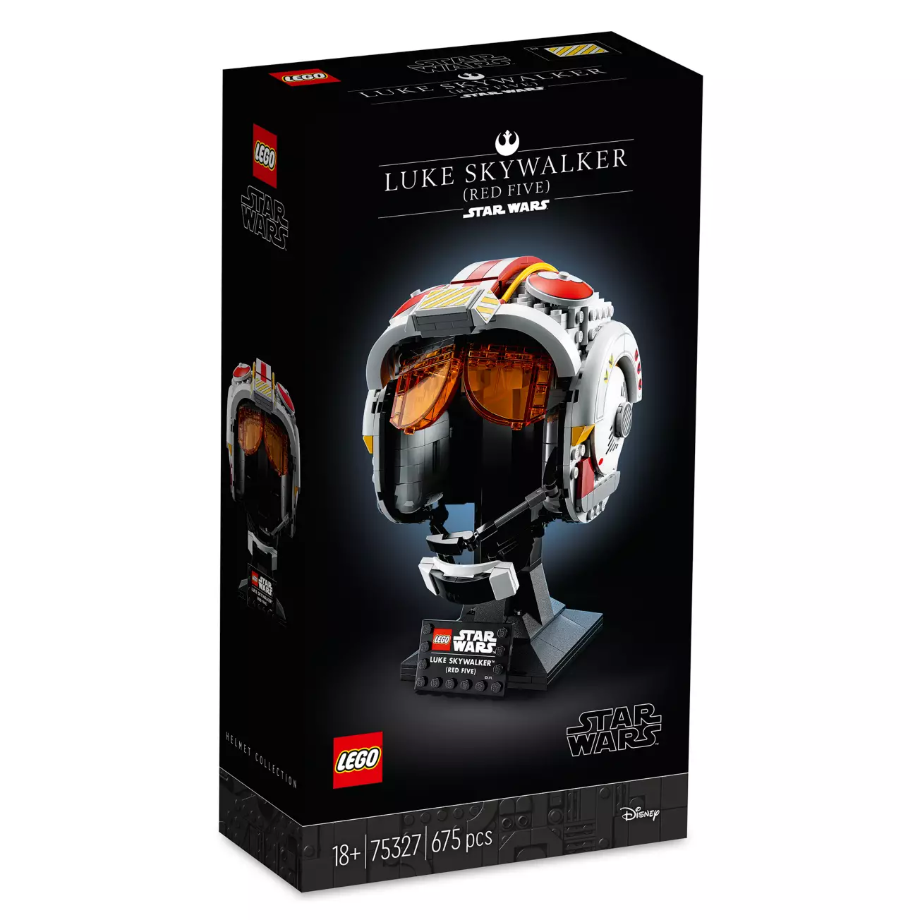 SW Luke Skywalker (Red Five) Helmet Lego Set 1